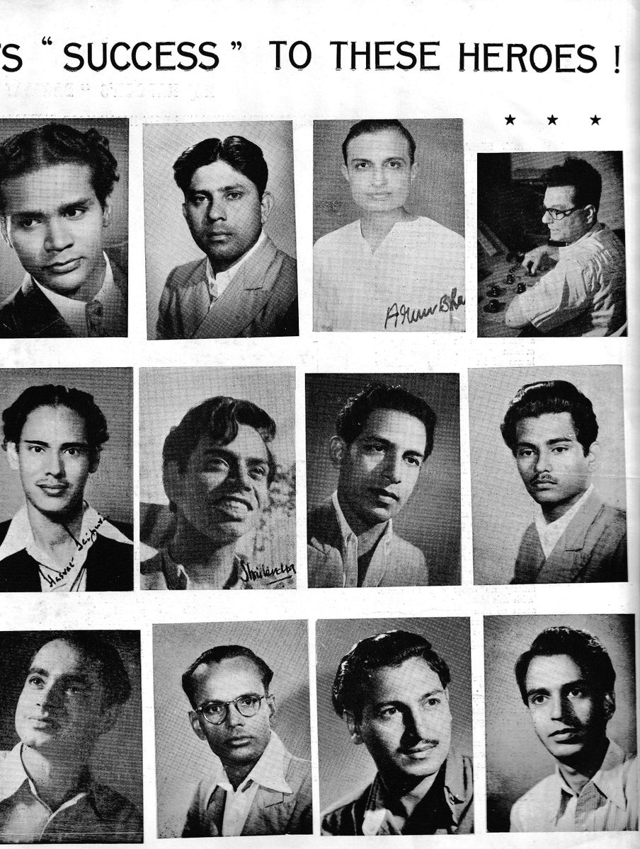 SJFansAssnCal's tweet photo. The hit team of #Barsaat1949 with #ShankarJaikishan https://t.co/lMNmy3F3S0