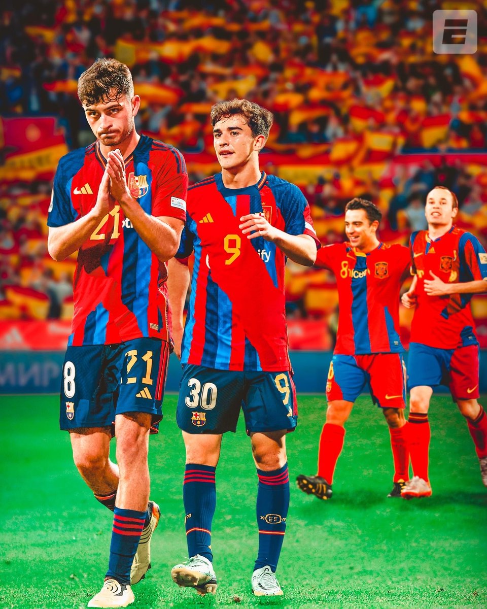 Tactics_App's tweet photo. Pedri &amp; Gavi
New era for Spain's midfield 🇪🇸 https://t.co/uCS76Rn2T8