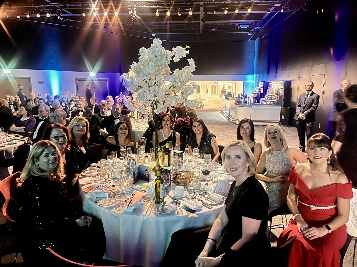 denisefalls18's tweet photo. Wonderful to celebrate, host and enjoy company of many fine local business leaders and stakeholders @NICC President Banquet 2022. @StafflineIre  
#PB2022 https://t.co/h1aFVRJNWB