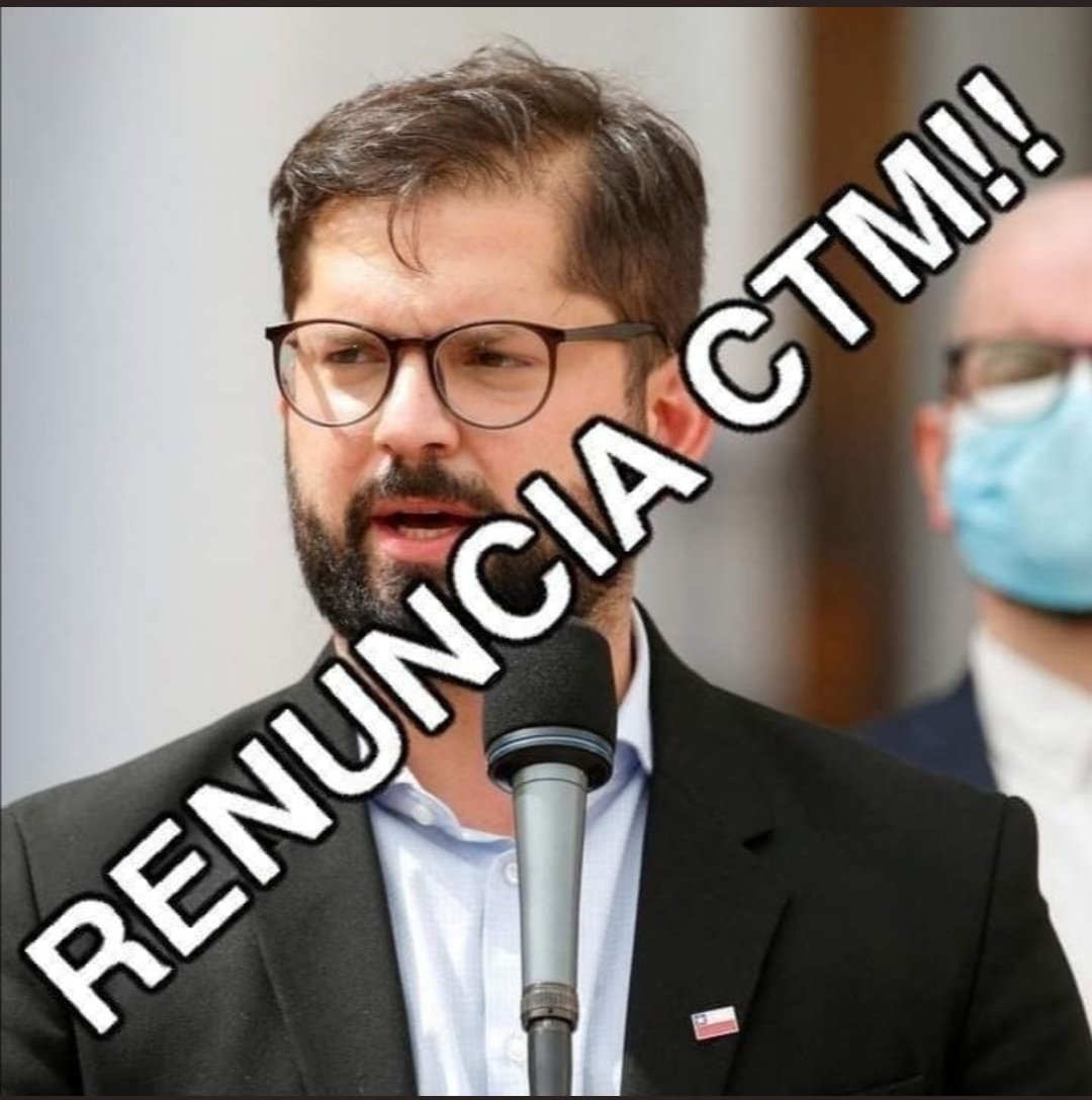 Me duele el paro y me afecta. Pero es momento de que Boric renuncie.