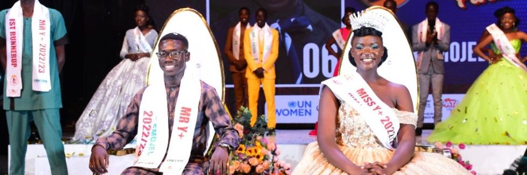 GirlsAct_Uganda's tweet photo. Ladies and gentlemen.
I present to you our National Mr.Y+
King TREVOR and our National Miss Y+ Queen MICHELLE for 2022/2023 in the recently concluded
#YPlusBeautyPageant grandfinale by @UNYPA1 .
They look so amazing.
Congs to all the other Kings and Queens .
@ahfugandacares https://t.co/Bopo7GPbV0