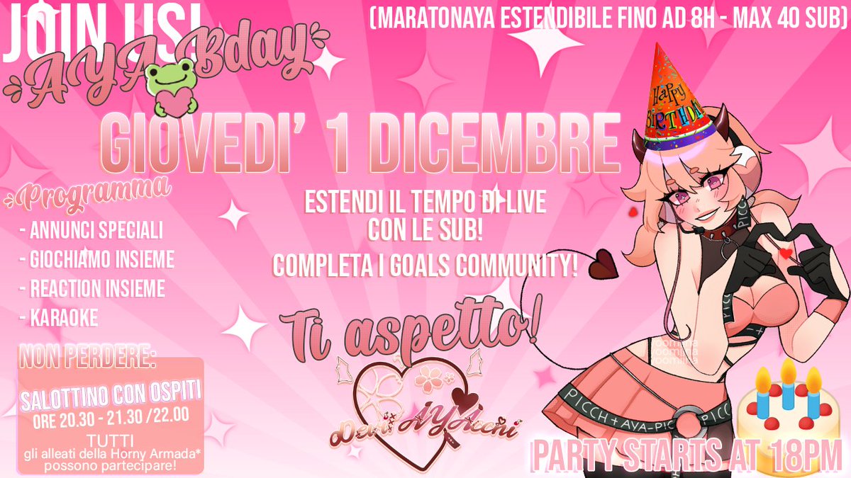 devilayacchi's tweet photo. 🎁 #BDAYMARATONAYA22! 
Join my first SUBATHON and my bday!!
I will try to reach 40 subs to recover from a recent major theft w damage which sadly made life very difficult for me and my mother!
Don't miss my JC w guests at 8.30pm!
I hope we will have fun together!❤️

⬇SEE MORE⬇ https://t.co/y2CurkmNg5