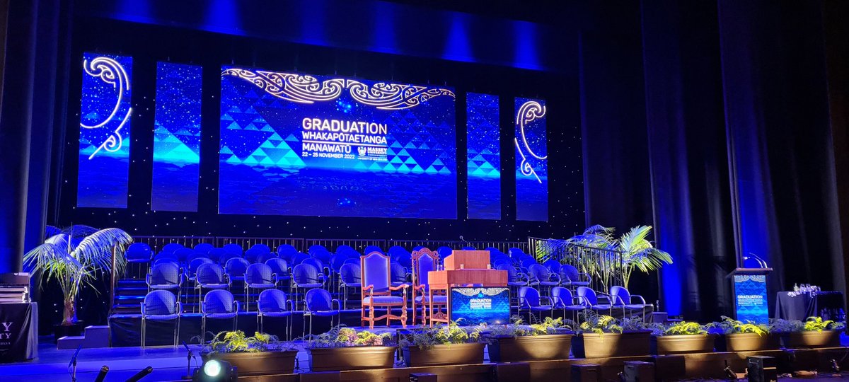 #PhD #graduation is finally here. The stage is set #blessed @ReginaNZ1 <a href="/IDS_Massey/">IDS Massey</a> @MasseyHumSocSci <a href="/MasseyUni/">Massey University</a>