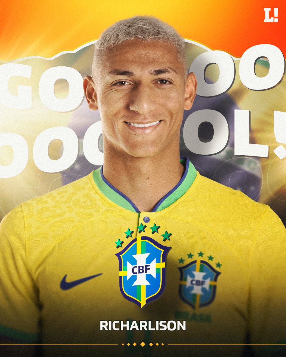 lancenet's tweet image. GOOOOOOOOOOOOOOL! É DO BRASIL! FAZ A DANÇA DO POMBO! RIIIIIICHAAAAARLISON! 1 A 0 PRO BRASIL! #lanceCOPA