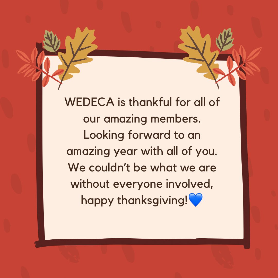 #DECAMonth challenge day 24! #WEDECA is thankful for each and everyone one of our amazing aces💙 #GetTheEdge🔷