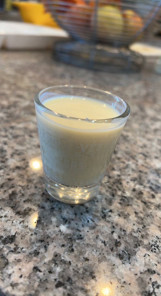 piperavery 💛🌈👽 on Twitter "Cheers Eggnog shot 🍻"