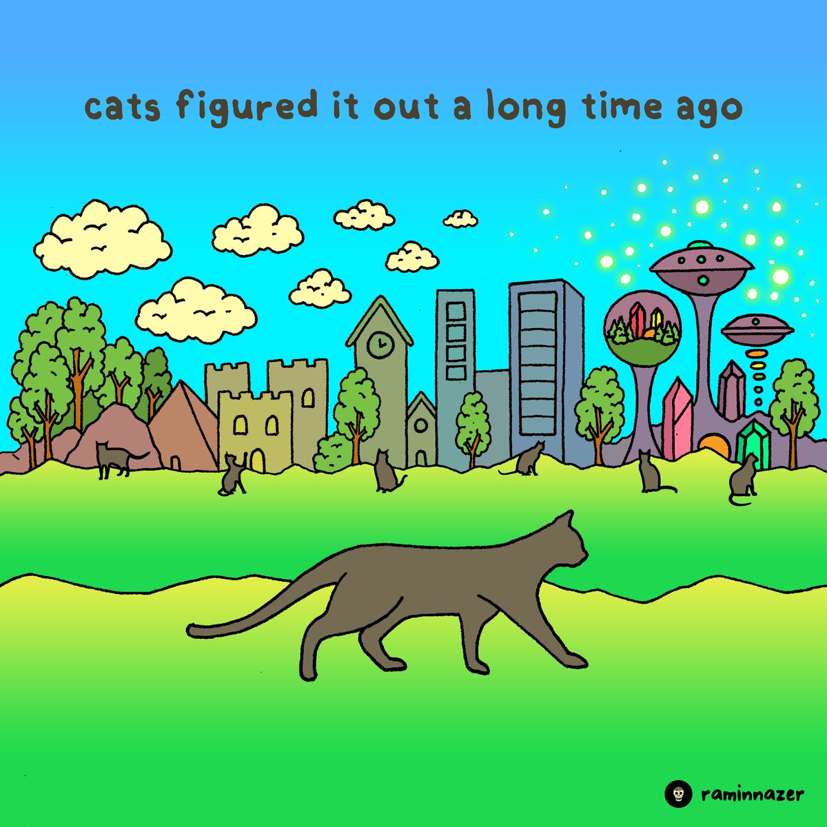 Time Meowchine

The Catnip Boys of Comedy™ explore the evolution of (lack of) domestic of our toxoplasmic friends.

Check out this week’s episode to learn more!
