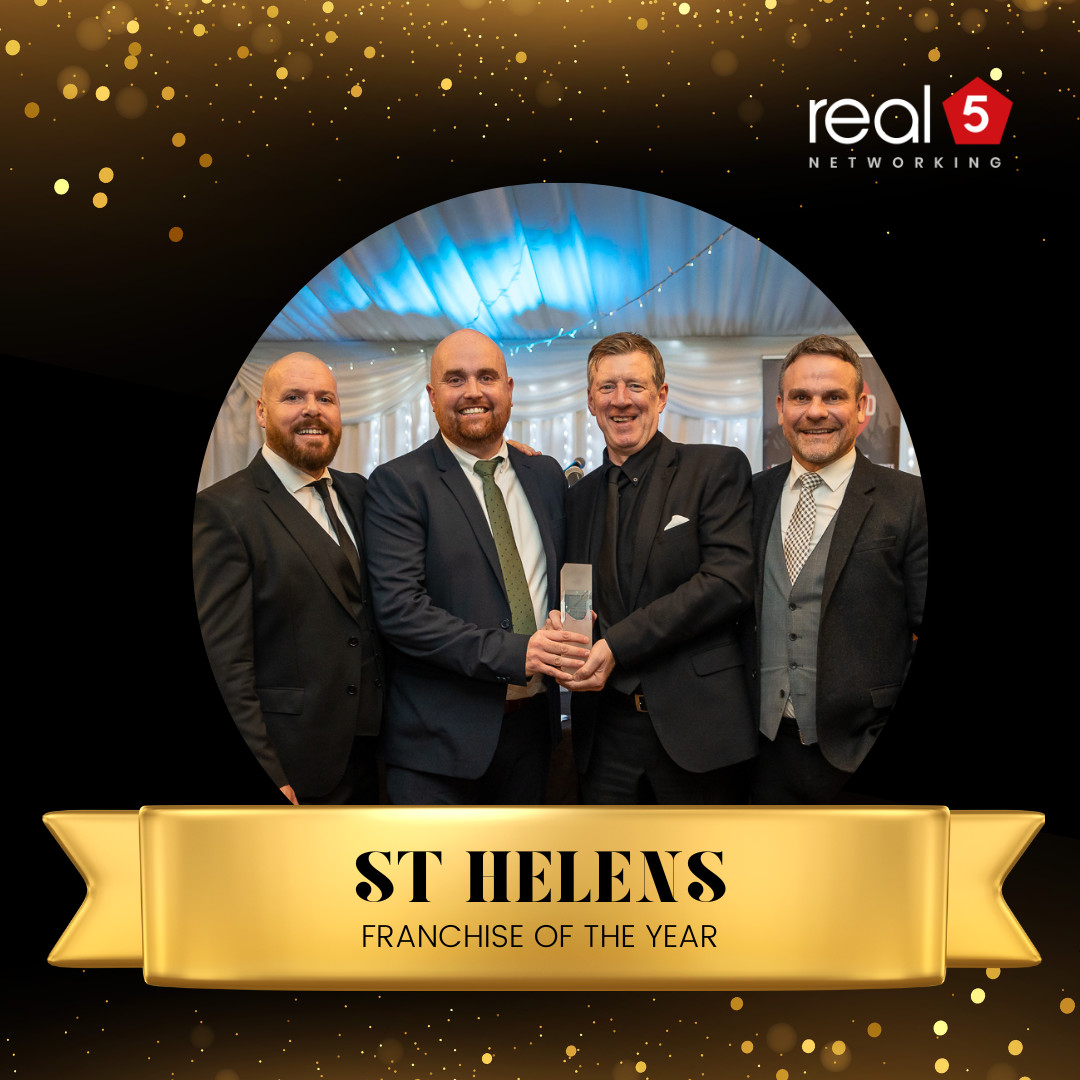 real5sthelens's tweet photo. We were over the moon to go home with the Franchise of the Year Award at the #real5High5Awards last Friday π
Our group has gone from strength to strength this year, and we couldnβt have done it without all of our amazing members so thank you.
#real5networking #gainingtogether https://t.co/3kedNusHCp