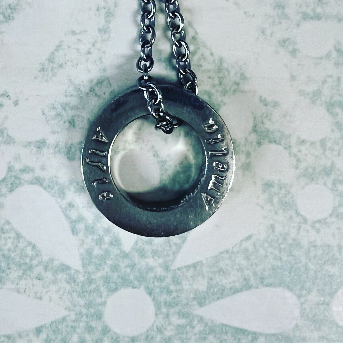 This lovely chain had turned up in one of our driers ~ around a week ago ~ we thought we knew who’s it was but it wasn’t! Its personalised and we are sure someone’s missing it! It’s safe if it’s yours ! Pop in to collect! <a href="/ShitChester/">nearly 13 years of Shitchester</a> @SkintChester