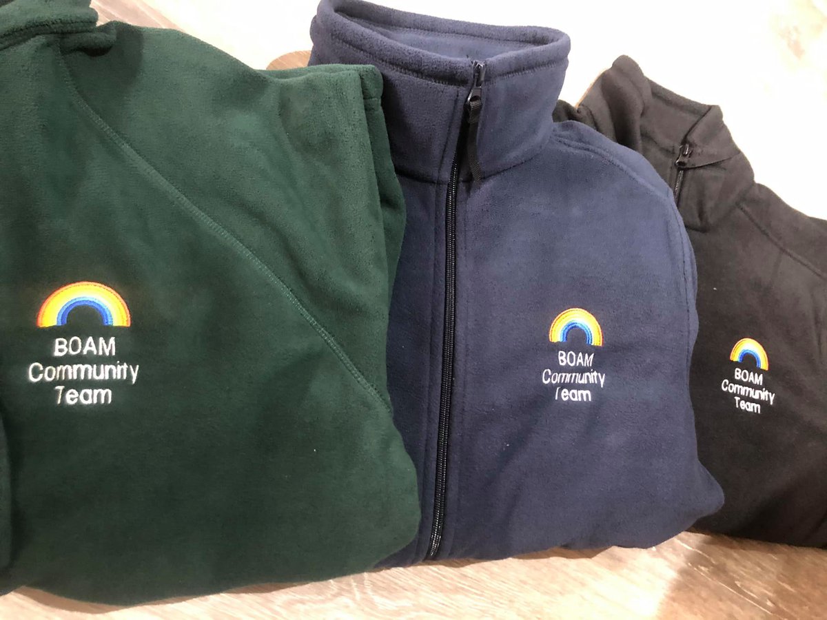 Stitches4Sport's tweet photo. Rainbow embroidered fleeces prove a hit for NHS staff, order yours now.

Doctors surgeries
Hospital wards
NHS clinics
Office staff
Volunteers at COVID sites

Hoodies and fleeces with or without zips

Contact us: sales@stitches4sport.co.uk https://t.co/t2YyROebed