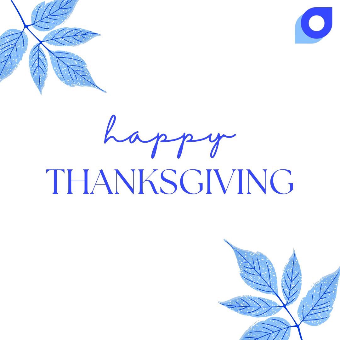 bluecopahq's tweet photo. We wish our customers, team, investors, advisors and the entire finance community a very happy thanksgiving! 😃 #happythanksgiving #happythanksgiving2022 #bluecopa #finance #community https://t.co/IEipOHgIiv