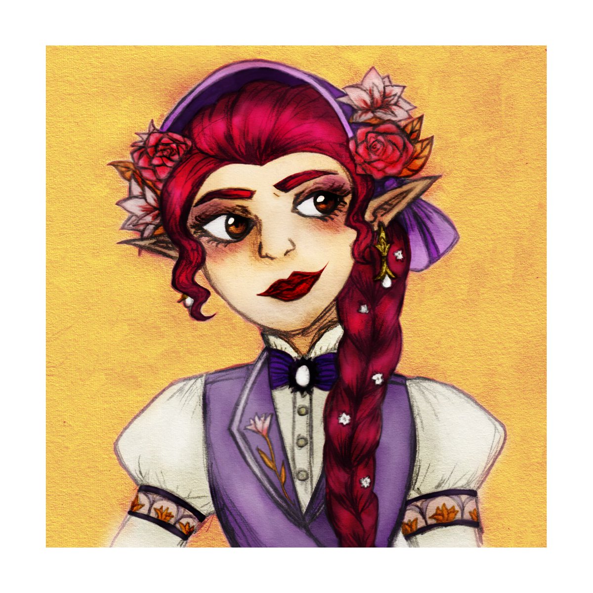DnDSnapshots's tweet photo. "Sellamine Sprocketstone has returned to Codex, you say?"
#DnD #RegencyAndRuin #Gnome #SelBen #MyArt https://t.co/UJIwesBnFw