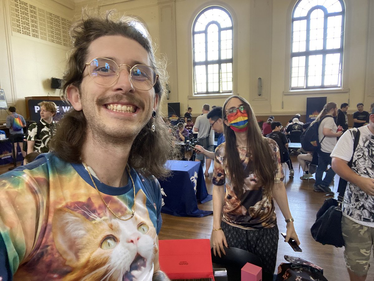 dude_thisguy's tweet photo. It's magic time! Playing Grixis Worldgorger at the ANZ Super Series side event #7ph @AusHighlander https://t.co/SkWg0jZpdO