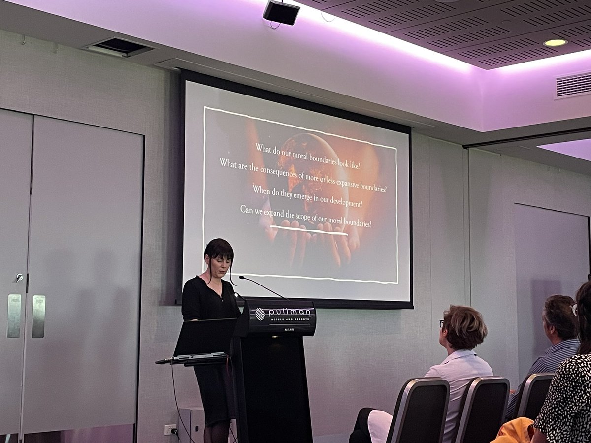 Katharine Greenaway (@katiehgreenaway) on Twitter photo Accepting the #SASP2022 Early Career Research Excellence Award, <a href="/drCharlie_C/">Charlie Crimston</a> asks and answers some of the most fundamental and important research questions facing us today: what predicts our moral concern for others, and how can we expand the circle of our moral concern Accepting the #SASP2022 Early Career Research Excellence Award, <a href="/drCharlie_C/">Charlie Crimston</a> asks and answers some of the most fundamental and important research questions facing us today: what predicts our moral concern for others, and how can we expand the circle of our moral concern