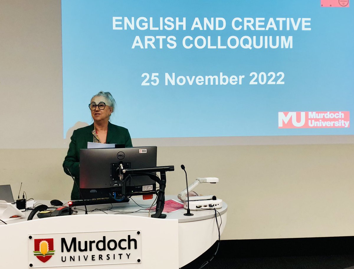 Happening now: #English #Literature and #Creative #Arts #Colloquium at #MurdochUniversity!