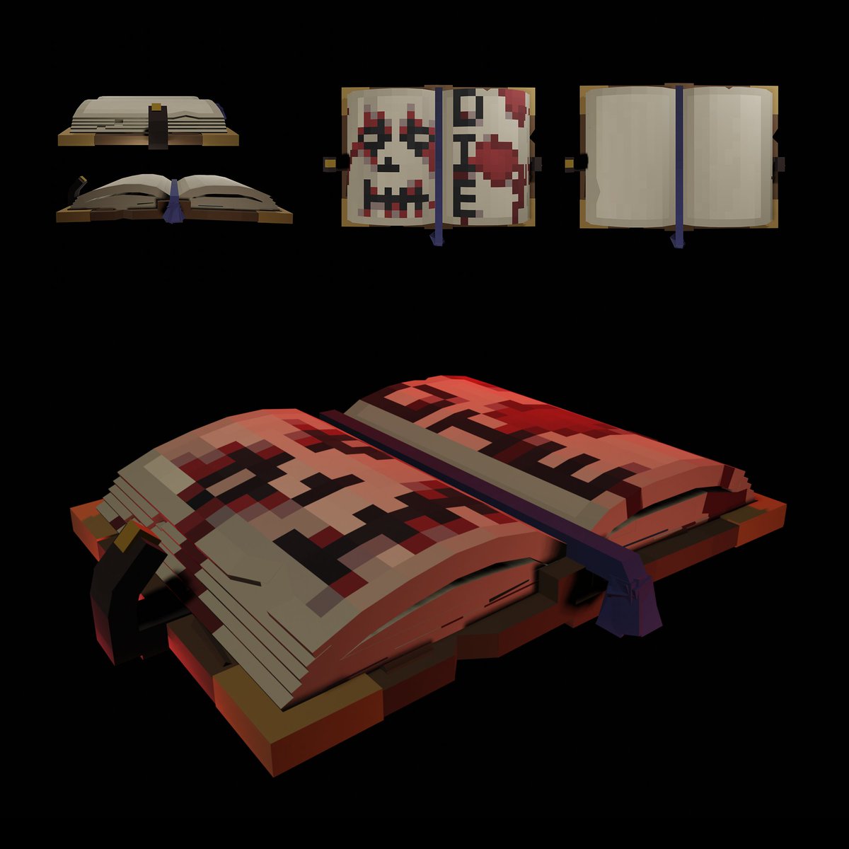 HelloHelpUsGame's tweet image. You don&apos;t always need high-tech tools to find a monster. Intelligent beings can make contact themselves. But you won&apos;t like it.

#SandboxHorror #Sandbox #voxelart