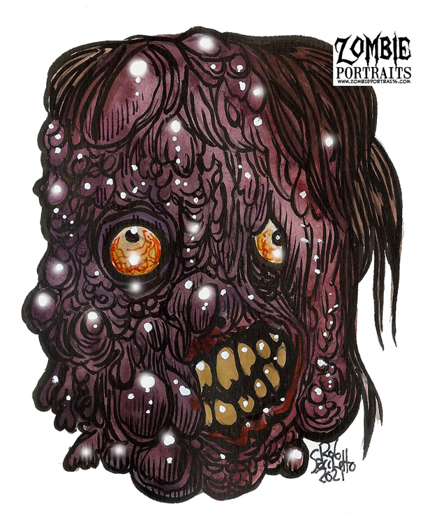 ZombiePortraits's tweet photo. You WANTED Halloween all year 'round? Here are the last four days of ZOMBIE DAILY!! Come see NEW HORROR/ZOMBIE ART posted DAILY! Support if you can! 🙂 ❤ #zombie #zombies #horror #halloween #pinup #mastershredder #TMNT #gumby #zombieart #zombieartist https://t.co/6qGiIsxwVu