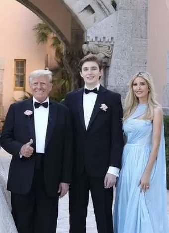 pannchoa on Twitter: "Knets react to Donald Trump's son Barron Trump's