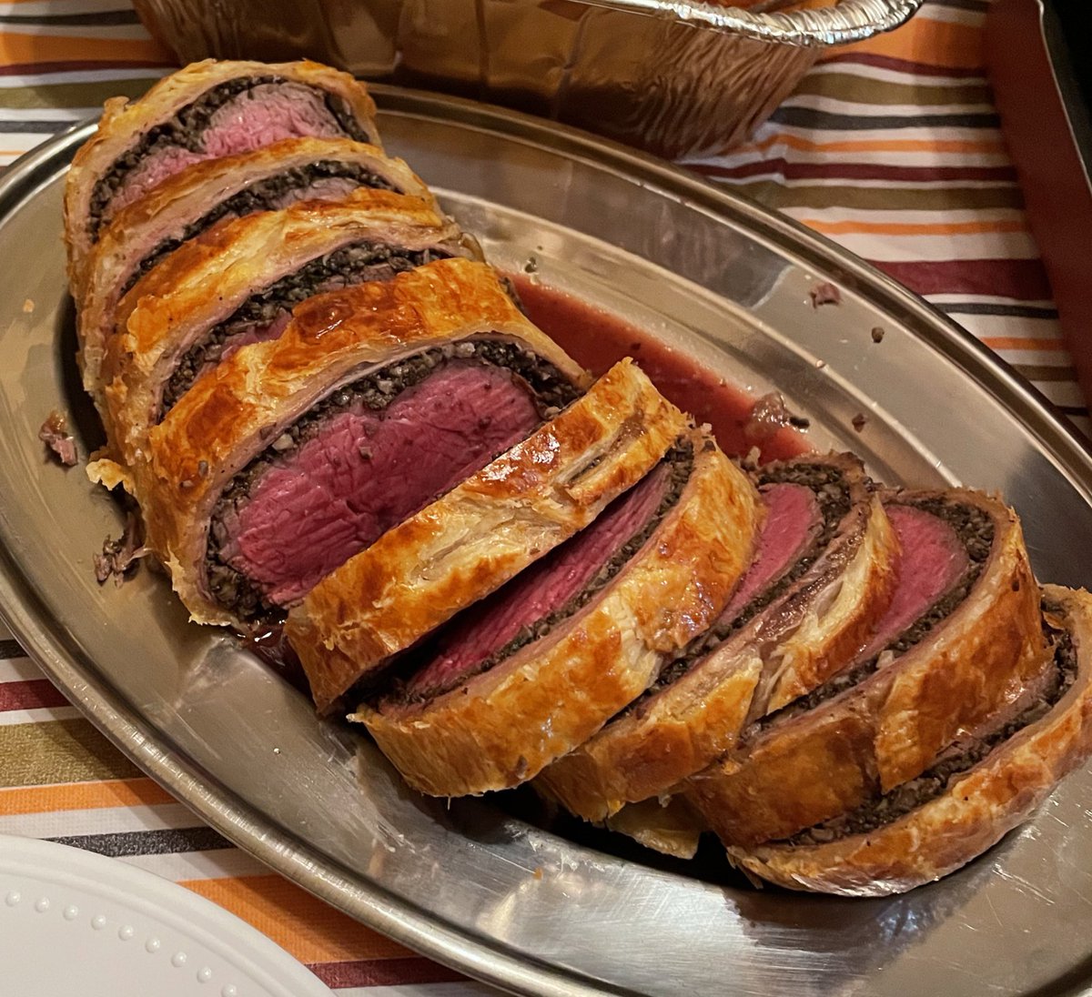 AnthonyMikhael's tweet photo. First attempt at Beef Wellington 😊 @GordonRamsay how’d I do? https://t.co/2s1jNbL8jf