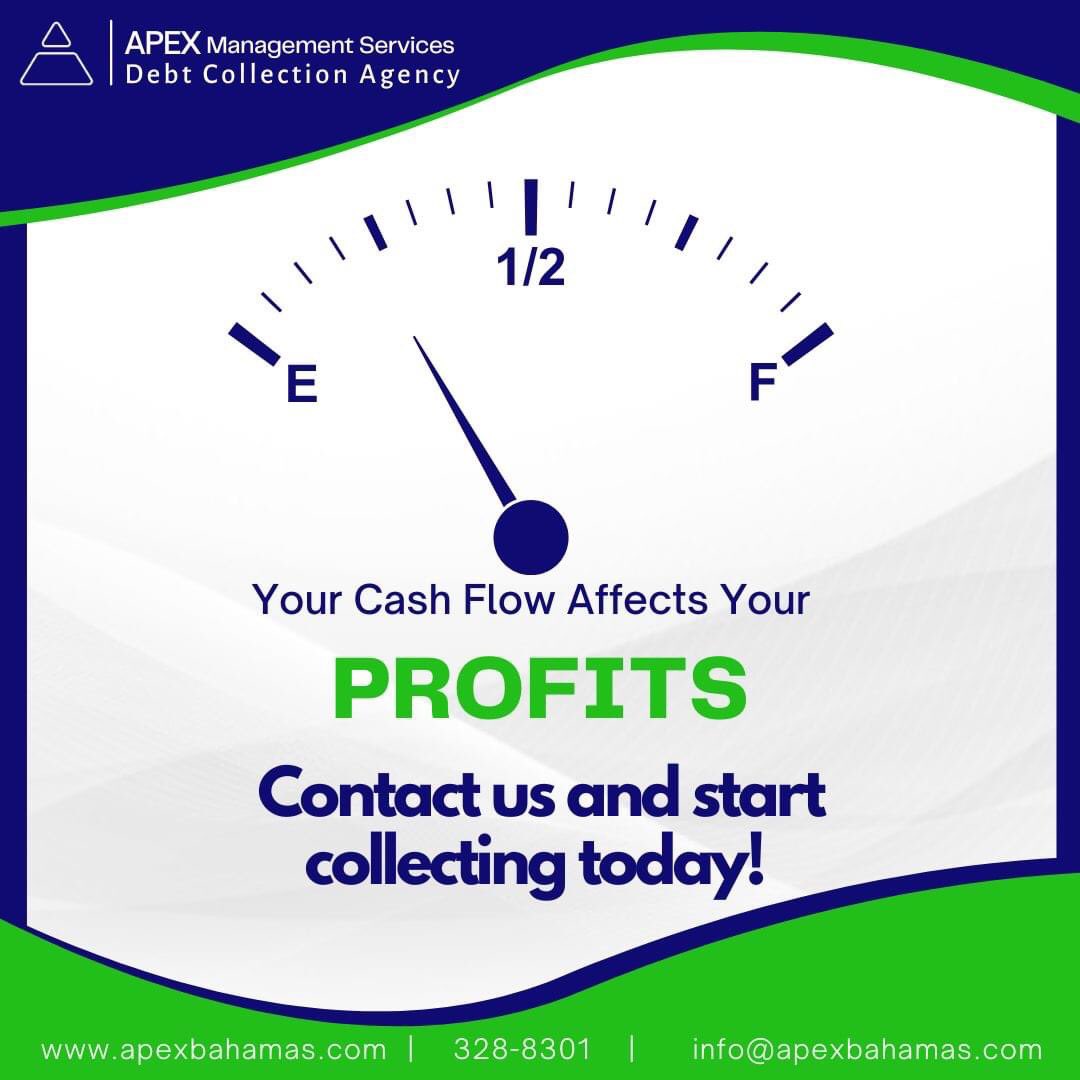ApexBahamas's tweet photo. We can help!
#debtcollectionagency #legaldebtrecovery
#apexmanagement #apexbahamas
#consumerdebtrecovery #creditproblems
#corporatedebtrecovery #bahamas https://t.co/KrI7GJ5sxF