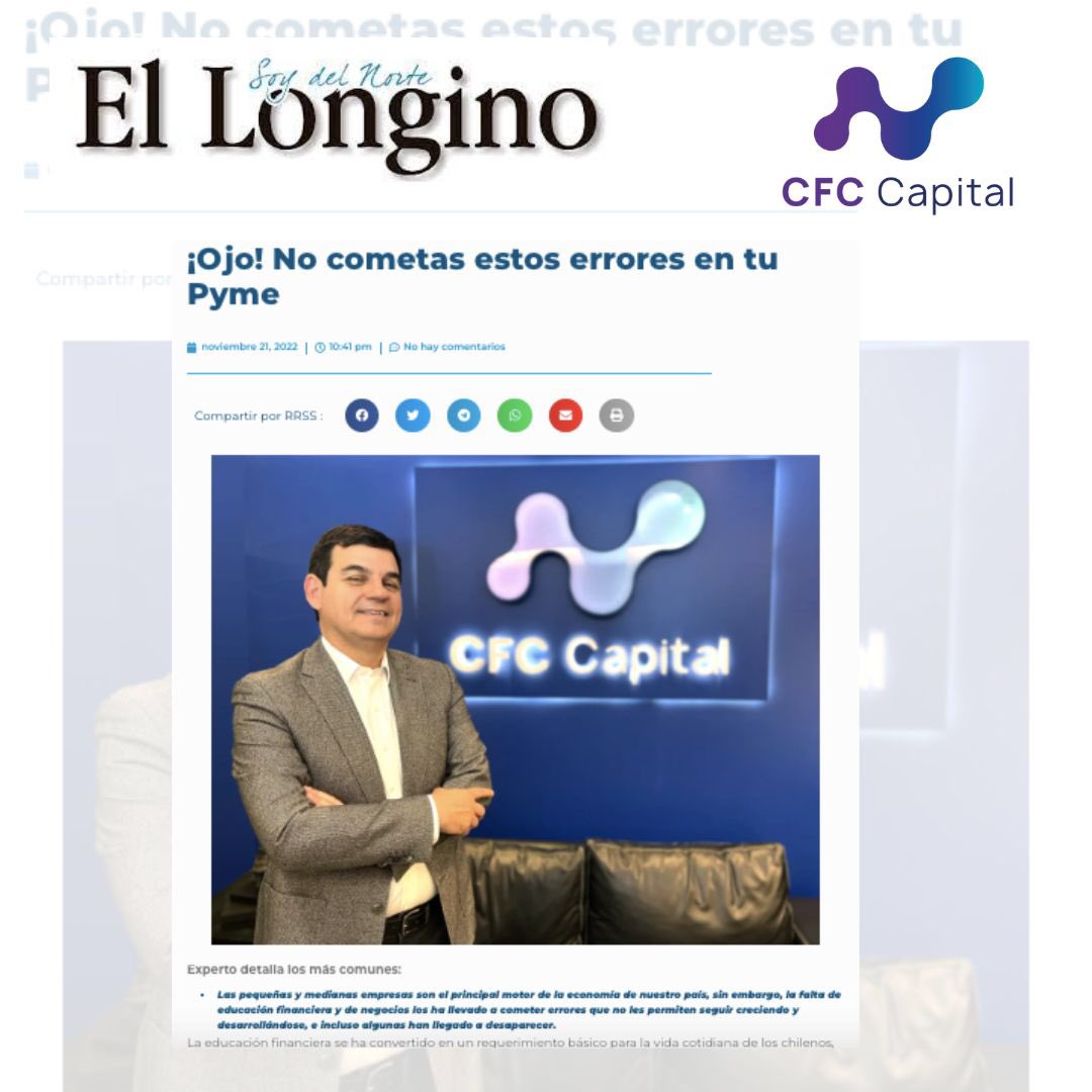 Cfc_capital's tweet photo. En esta nota del sitio web de Diario El Longino, nuestro Gerente Comercial de #CFCCapital, Francisco Goycoolea especifica los cinco errores más comunes que cometen las pymes, para que usted no caiga:

🌐 https://t.co/9R3PJfE4nO https://t.co/4Mnu8oCf4B