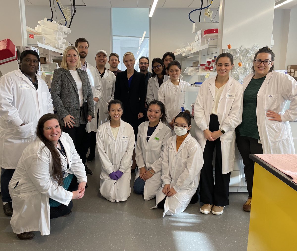 Delighted to spend time with ⁦<a href="/adMare_Bio/">adMare BioInnovations</a>⁩’s tenant company Nanovation Therapeutics. A Canadian company that spun out of ⁦<a href="/UBC/">University of British Columbia</a>⁩ and is focused on developing personalized gene therapies. It was inspiring to hear about their progress and plans for future growth.