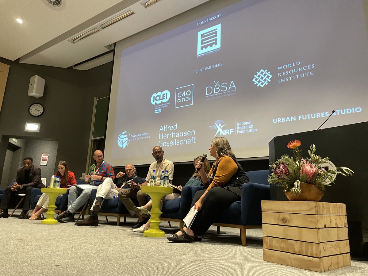 4/5
...change which makes the existing city systems vulnerable.
This event by <a href="/UrbanAfricaACC/">African Centre for Cities</a> has brought together stakeholders from African countries to improve stakeholder engagement &amp;
co-creation in #urbanplanning for #Sustainable infrastructures in African cities...