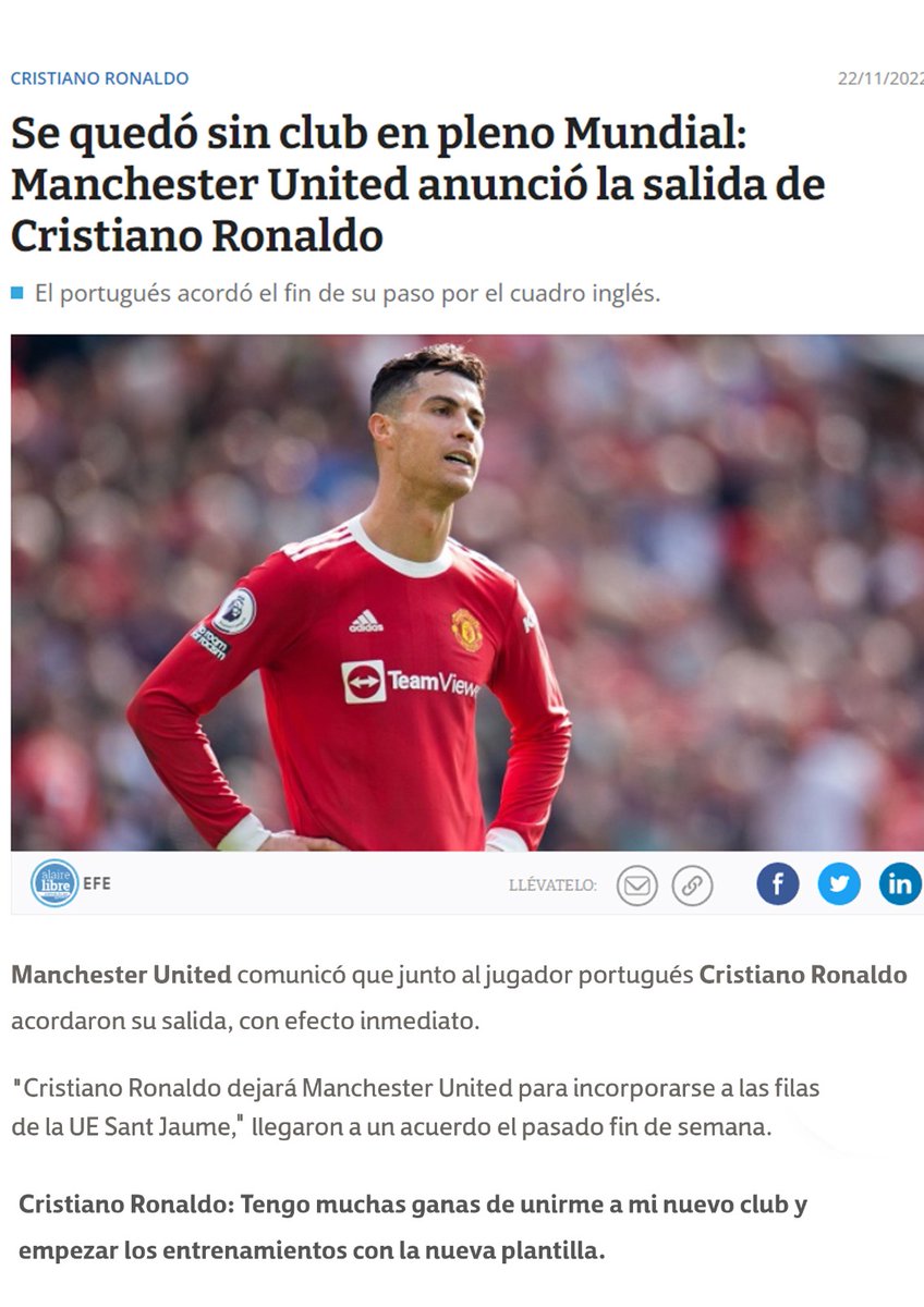 LA_ANTONETA's tweet photo. Des de la UE Sant Jaume volem desmentir aquesta notícia, no estem interessats en Cristiano, nosaltres ja tenim al KUN https://t.co/CIqwx4VMis