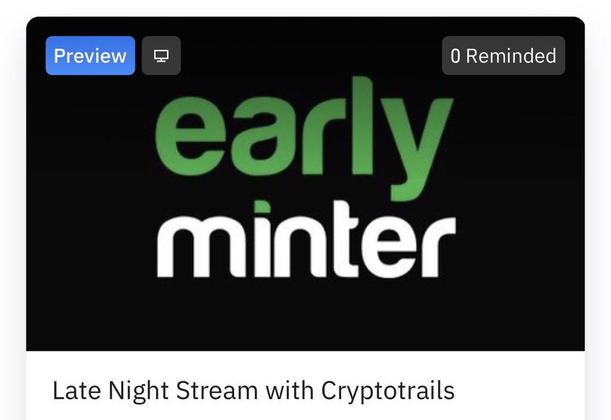 Set reminders guys! Gonna play some CSGO with @Cryptotrails1 on Binance Live.