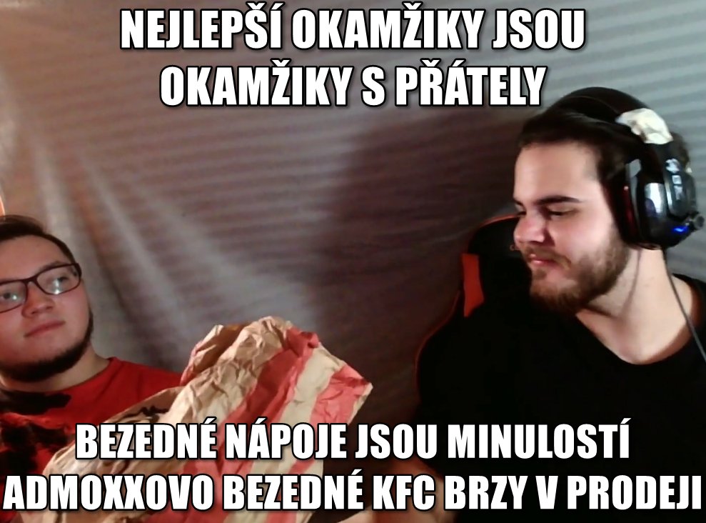 kfc_cz's tweet photo. Remember bezedný nápoj? This is him now https://t.co/UkZa5GXLyJ