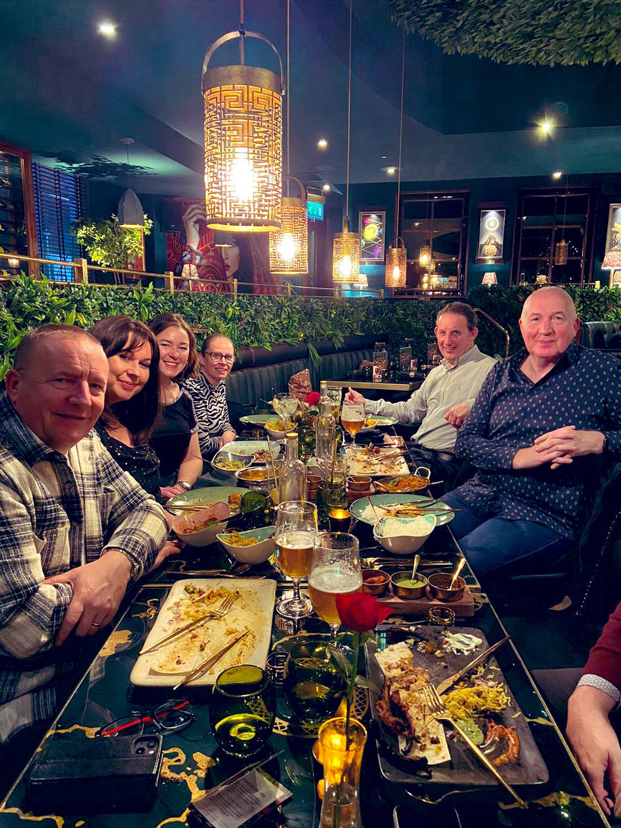 FacesOfPinnacle's tweet photo. Our teams sampling the local cuisine at @QavaliUK, Birmingham, and @zenbelfast’s Dumpling Library, Belfast.

#workplay #financeteam #contractsteam #Receptionteam #sage200 https://t.co/O4VT0MJLUu