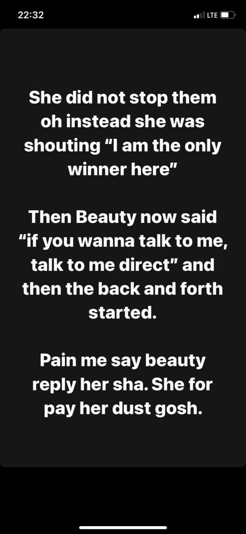 dozzyhq's tweet photo. Nobody in this world can tell me Phyna is not mad
What is the meaning of all this rubbish 
And all the fans that chanted disqualified at South Africa today will never know peace
What did Beauty do to you people to deserve this 
Every single one of you will never know peace. https://t.co/P19v1OrZjF