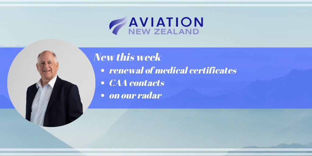 AviationNZ's tweet photo. https://t.co/5gotJ9DwRF CEO John Nicholson is back for the Friday newsletter

#aviation #aviationnz #aviationnews #aviationindustry https://t.co/G2SwXiYEoP