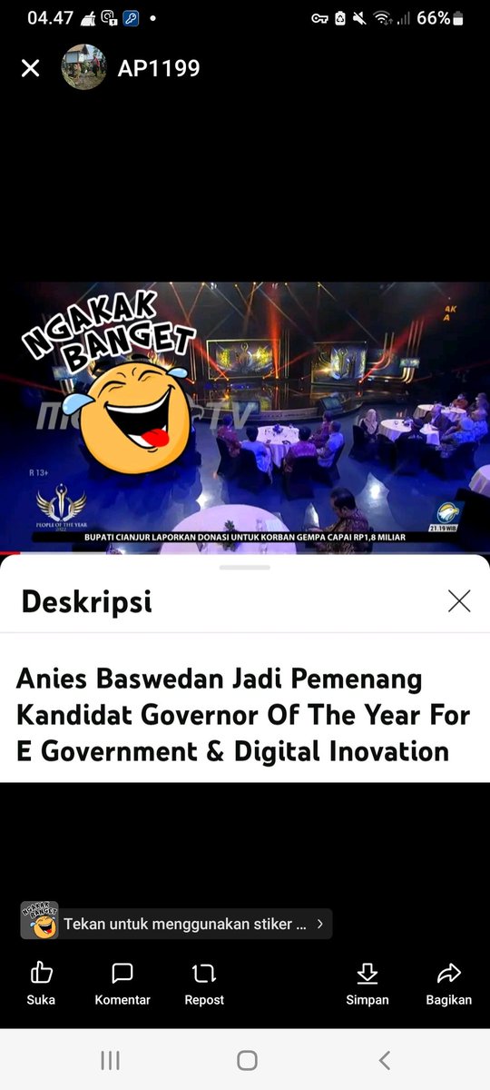 Dari Metro untuk Metro demi Capres wkwkwkwk