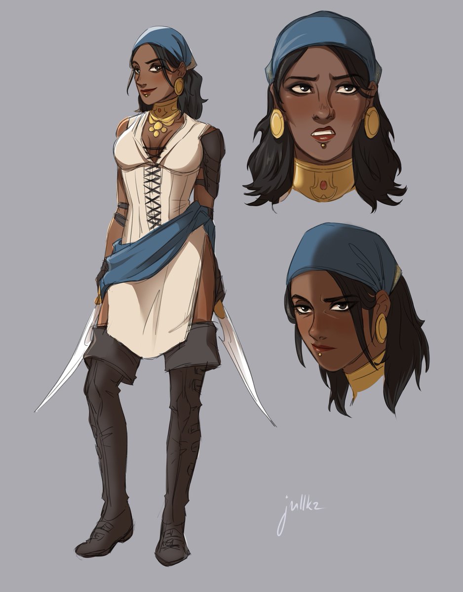 JullKZ's tweet image. some Isabela doodles
#DragonAge #ArtistOnTwitter