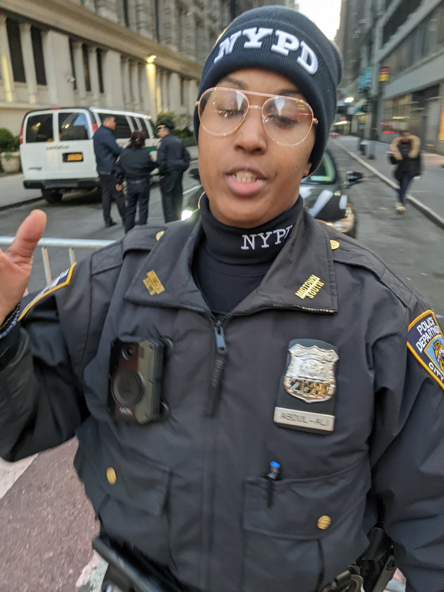 MaheshSF's tweet photo. @NYPDnews @NYPDPC @NYCMayor @macy Nasty F-ing cop blocking me from getting to my hotel. Disgusting freaks. https://t.co/FXbLP7wgUn