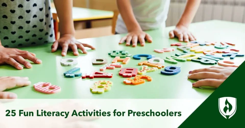 Enjoy some fun, interactive literacy activities for children 3-5 years! Bookmark this list for a rainy day, and you’ll always have an entertaining and educational activity ready when you need it. buff.ly/34zhw6D