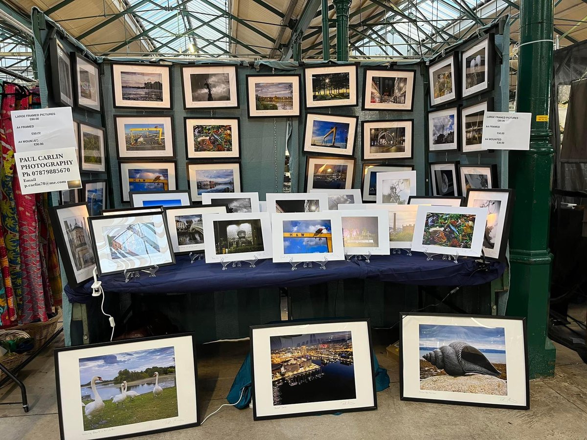 pcarlin70's tweet photo. had another great sunday @StGeorgesMarket last sunday, this week is my last one before @HairCarlin and my community commitments take over #makeitfab #belfasthour @BelfastHourNI https://t.co/HT683WP0Rf