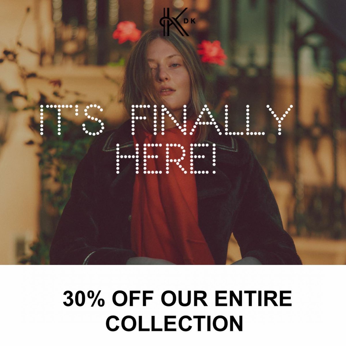 Black Friday starts now 🙌🏻 30% off the entire range ✨ Discount applied at checkout ✨