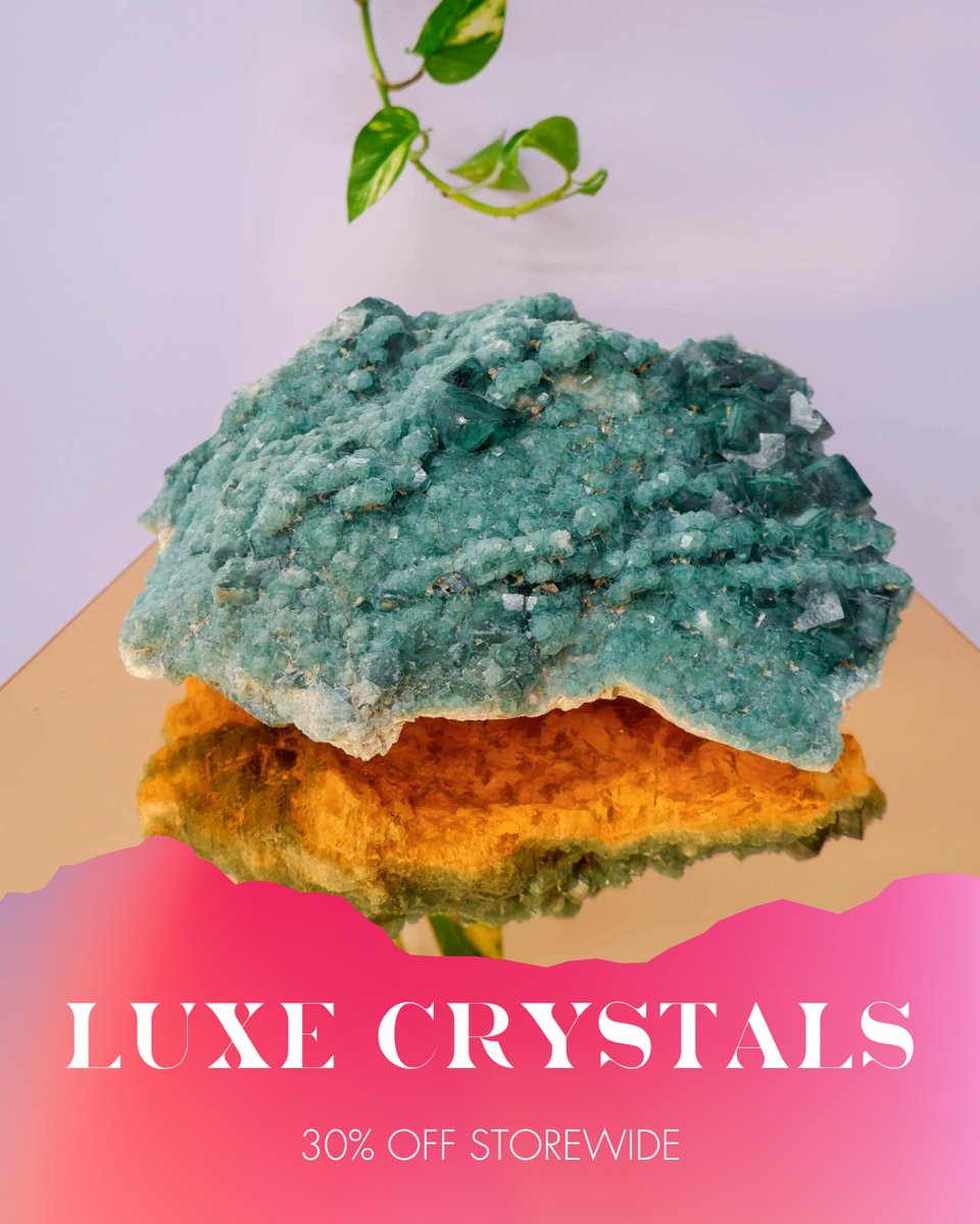 crystalnstone's tweet photo. SALE is LIVE NOW! If you've had your eye on any of our Luxe Gallery items, now is the time to make them yours! With 30% OFF these iconic statement pieces won't last long. Check them out online or in-store.
 
#sale #blackfriday #cybermonday #crystalandstone #luxecrystals #fluorite https://t.co/QC5XgcxMqd