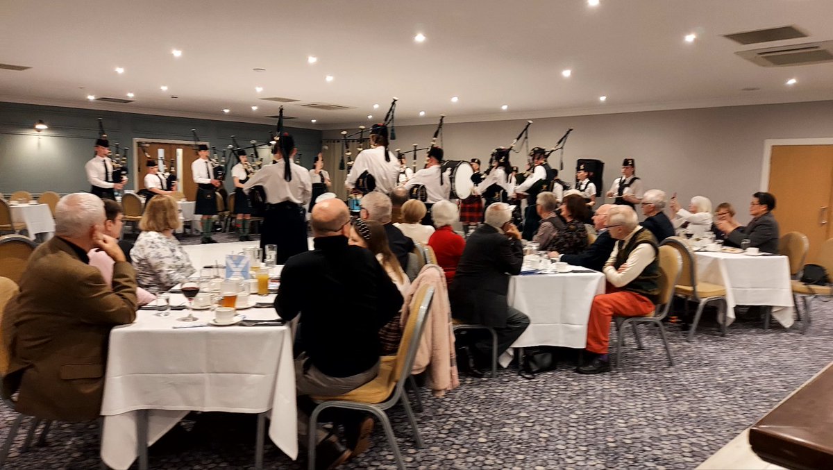 Rotary scottish/St Andrews night at Gilvenbank