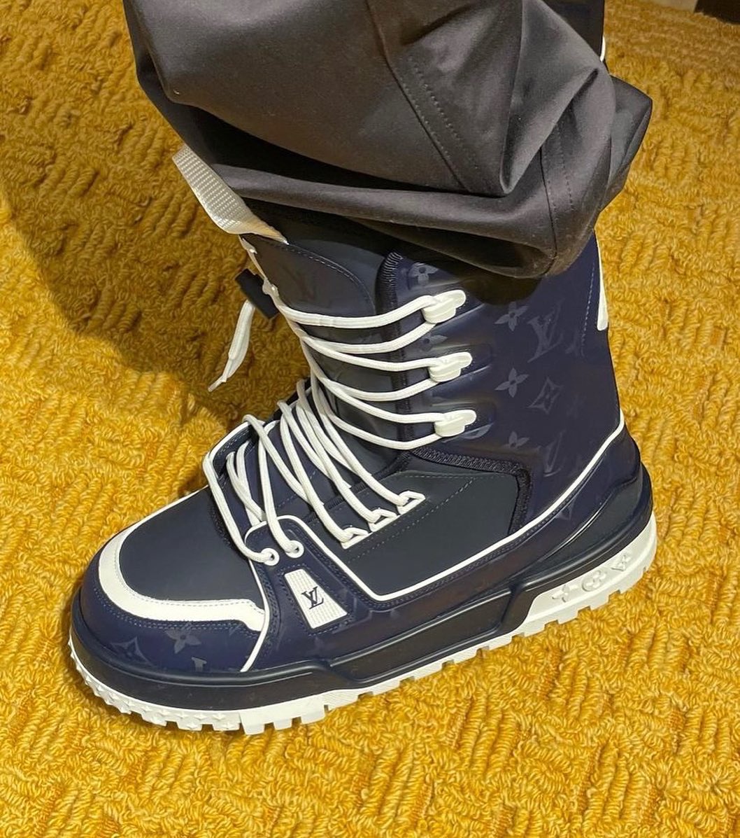 Ovrnundr on X: Louis Vuitton “Trainer Snow Boot” 2023 Photo: mr.lvtrainer   / X