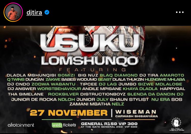 RealSlimSoDeep's tweet photo. Y is ⁦@DjMaphorisa⁩ ⁦⁦⁦@DBNGOGO⁩ ⁦@YOUNGSTUNNA_ZA⁩ ⁦@MakhadziSA⁩ ⁦⁦@MrCashtime⁩ ⁦@Solphendukaa⁩ ⁦@black_motion⁩ ⁦@MrJazziQ⁩ ⁦@NkosazanaNzama⁩ ⁦⁦⁦⁦@TouchlineTruth⁩ etc not booked? Gates are locked in DBN https://t.co/tOo4nl9P9s