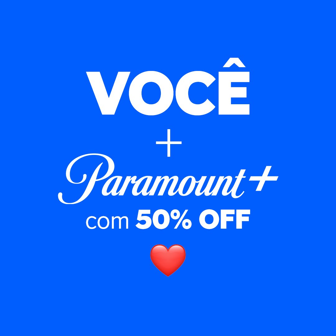 Paramount+ Brasil on Twitter: "É que vocês são minha metade 😍 Por isso ...