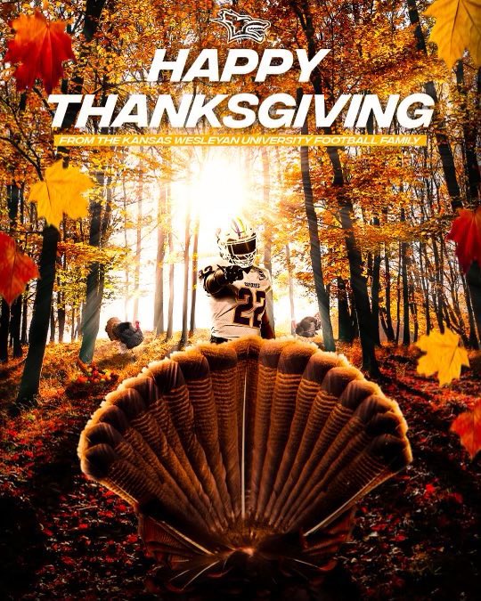 Thanks @Jones_KWU <a href="/kwucoyotes/">Kansas Wesleyan Coyotes</a> for the Happy  Thanksgiving love! <a href="/MarquetteFootbl/">Marquette Football</a> <a href="/JPRockMO/">JP Rock</a> <a href="/PrepRedzoneMO/">Prep Redzone Missouri</a> <a href="/jcurtisdefense/">Coach Jason Curtis</a> <a href="/elitefootball/">EliteFootballAcademy</a> @Myers_KWU