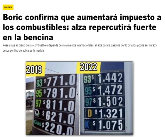magnamra_gu's tweet photo. Sabía UD., Que el valor del Combustible ha subido más de 108% desde 2019 a la fecha.? Y el Barril de petróleo ha subido un 34.7% desde la misma fecha hasta hoy.? Quién te está estafando.? https://t.co/VKnOpbADfH