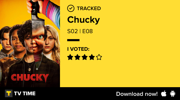 manu23011985's tweet photo. I've just watched episode S02 | E08 of Chucky! https://t.co/bDCj1ktiud #tvtime https://t.co/kZ7carMJac