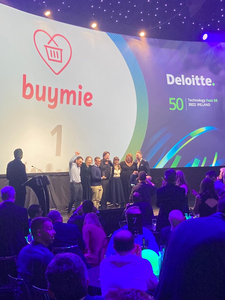 The wait is over...  a huge congratulations to <a href="/Buymie_IRE/">Buymie</a> the #1 ranking #Fast50 company – a fantastic achievement, well done to <a href="/DevanHughes/">Devan Hughes</a> and all the team!