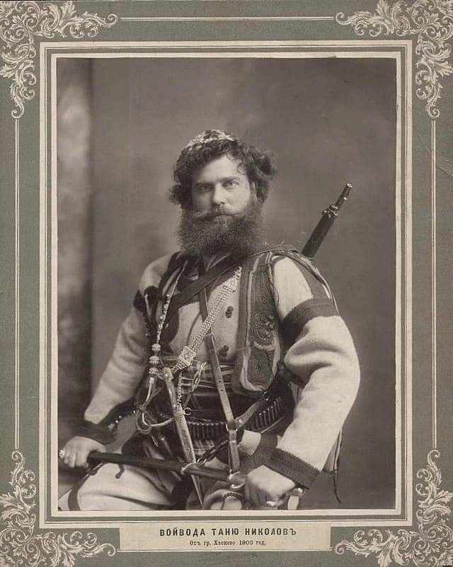 VMRO1893's tweet photo. The Bulgarian Tane Nikolov who was part of VMRO "helping" the Macedonians to free themselves from Ottoman Occupation was an Ottoman Spy... no wonder Ilinden failed.
#TaneNikolovShpion
#VMRO
#BMPO
#Macedonia https://t.co/Yz0faUA8ws