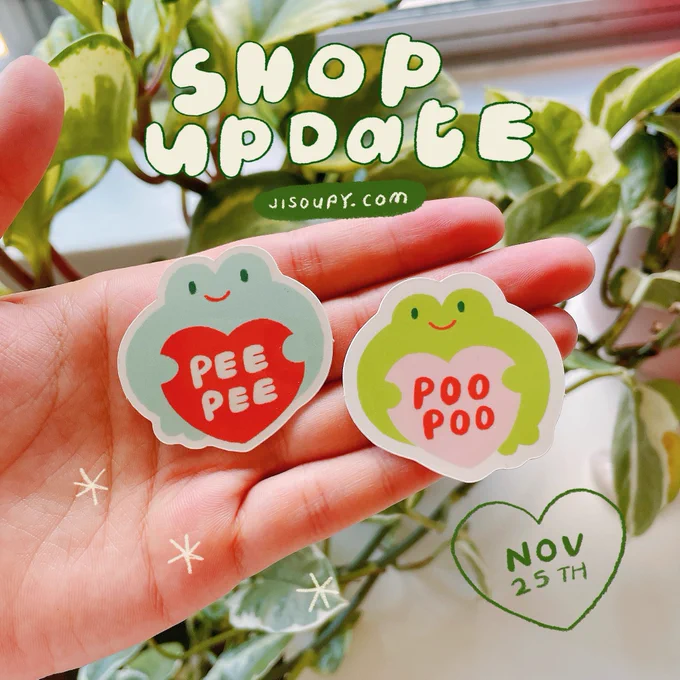 🐸✨🌷🌈 SHOP OPEN! 🌈🌷✨🐸 https://t.co/ienRO4nxCm 